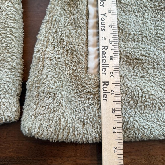 Patagonia Jacket Womens Small Beige Los Gatos Fleece Full Zip Sherpa Lined - Picture 4 of 9